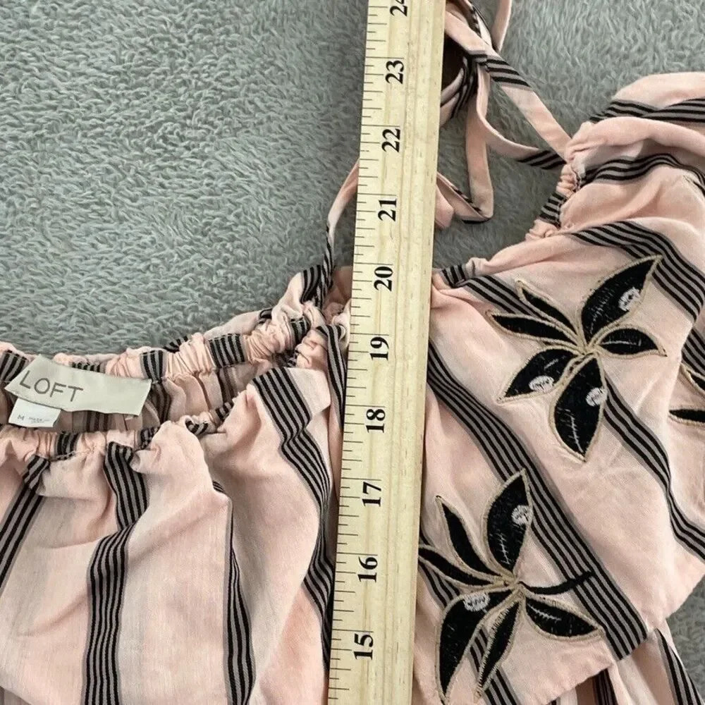 Loft Tank Top Womens M Pink 0859 - Picture 3 of 8